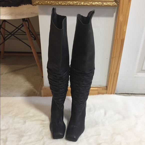 $1800 john galliano squared boot sz 37 - Picture 2 of 8